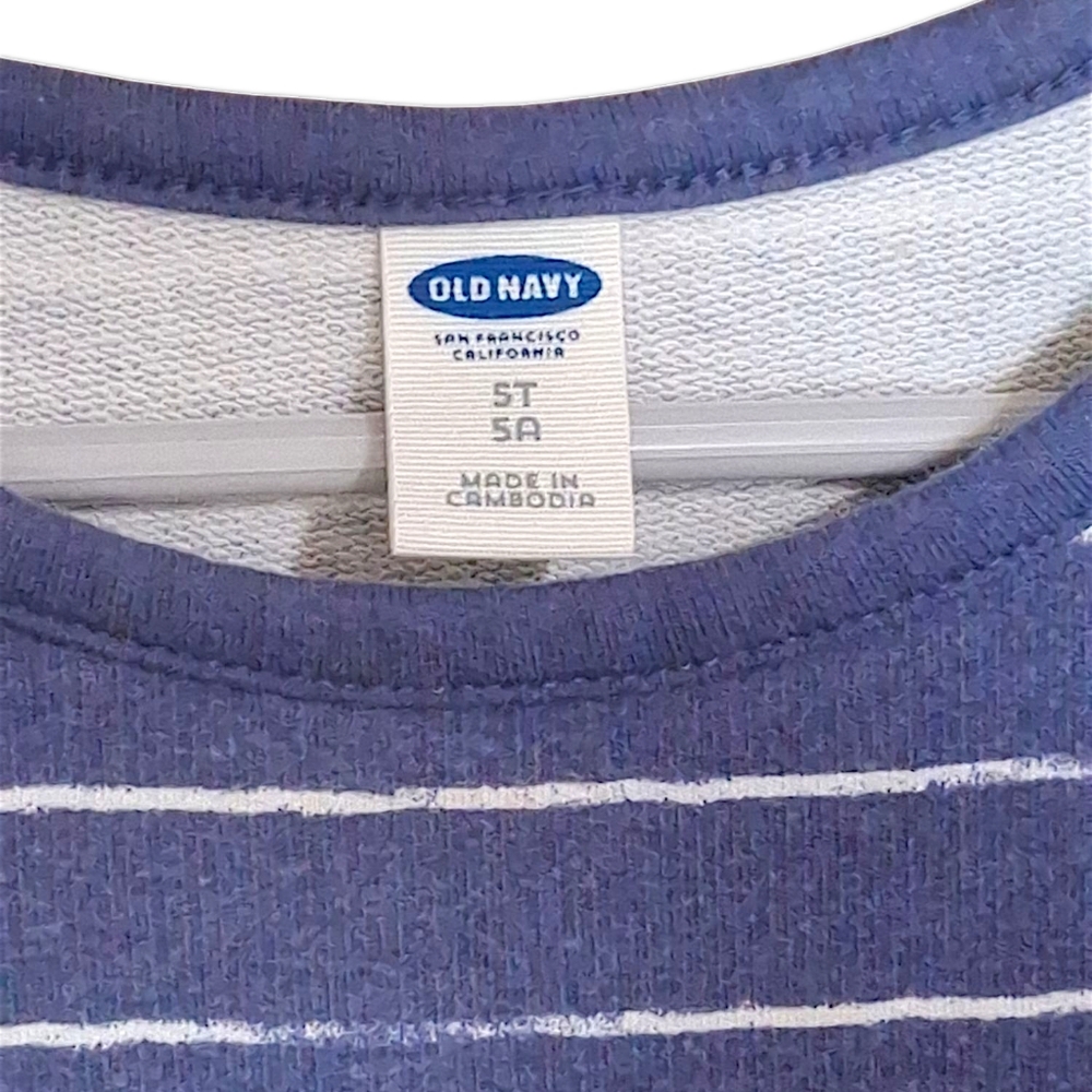Old Navy Shirt Dress Girls Size 5T - Picture 2 of 3